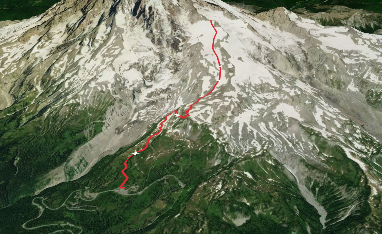 Camp Muir and Panorama Point via Skyline Trail