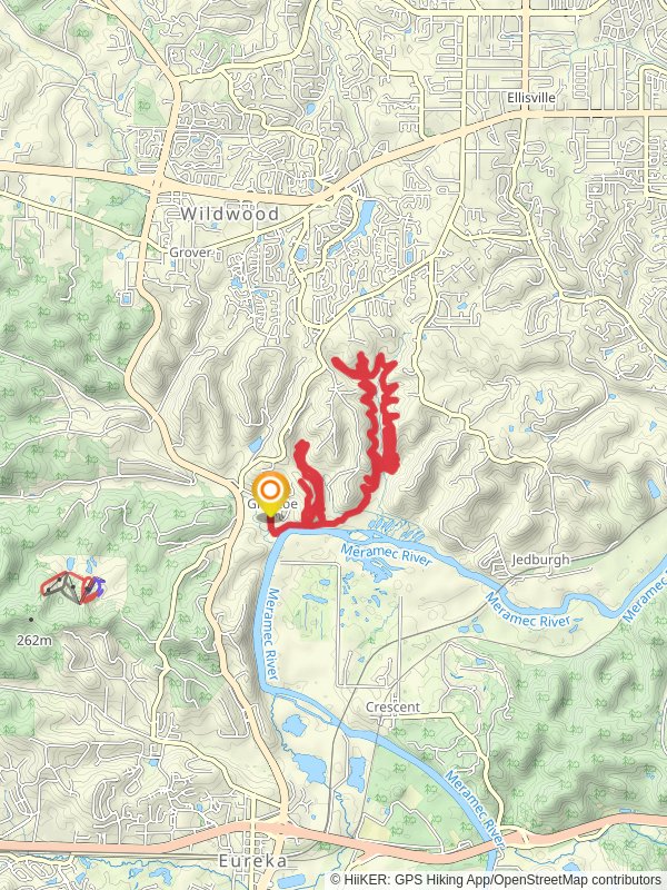 Rock Hollow Greenway, Bluff View Trail and Zombie Trail