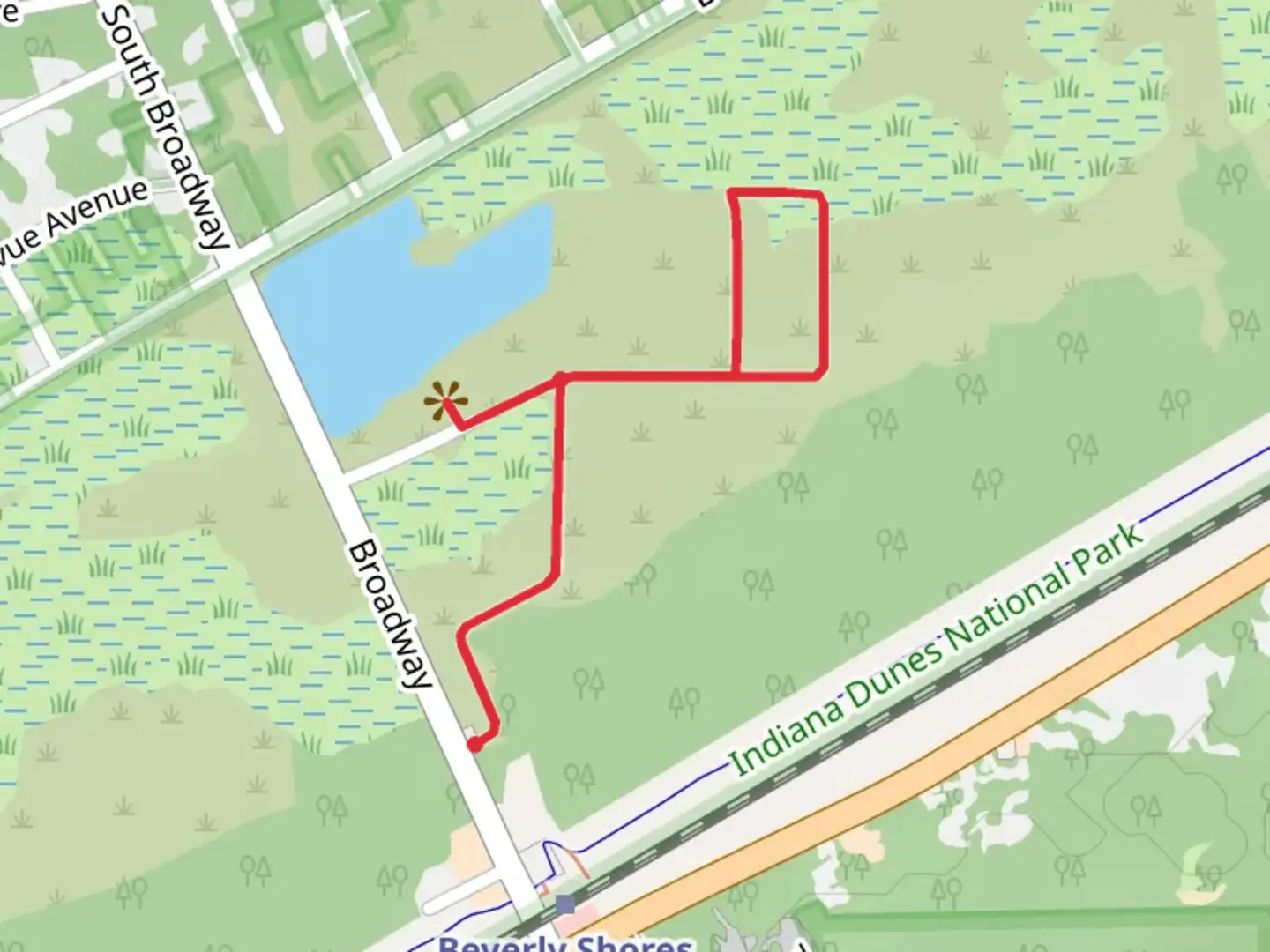 An image depicting the trail Great Marsh Loop Trail and its surrounding area.