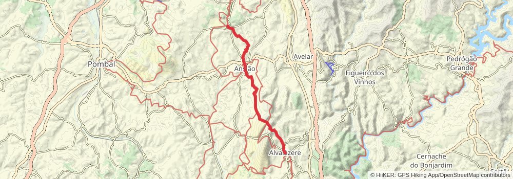 Camino Portugues da Costa stage 10 Map