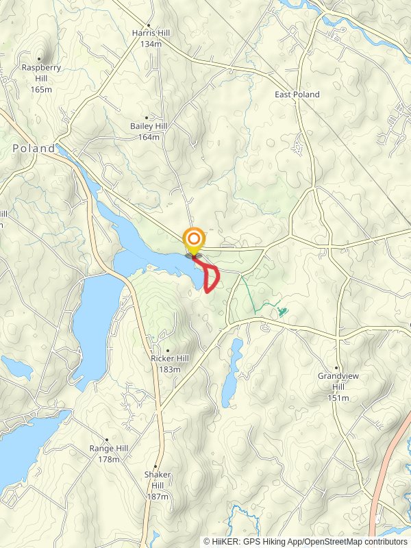 Range Pond State Park Trail Loop - East