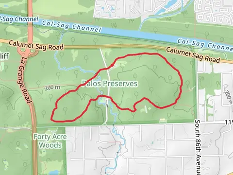 Sag Valley Yellow Unpaved Loop Trail