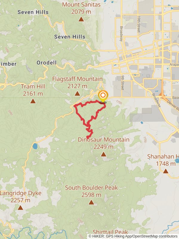 Green Mountain Loop via Ranger Trail and Saddle Rock Trail