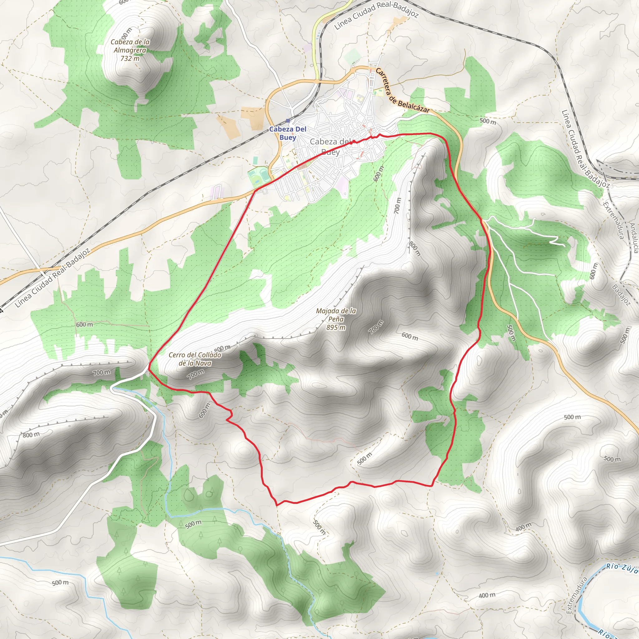 Alder Valley Trail PR BA 177 mobile static map
