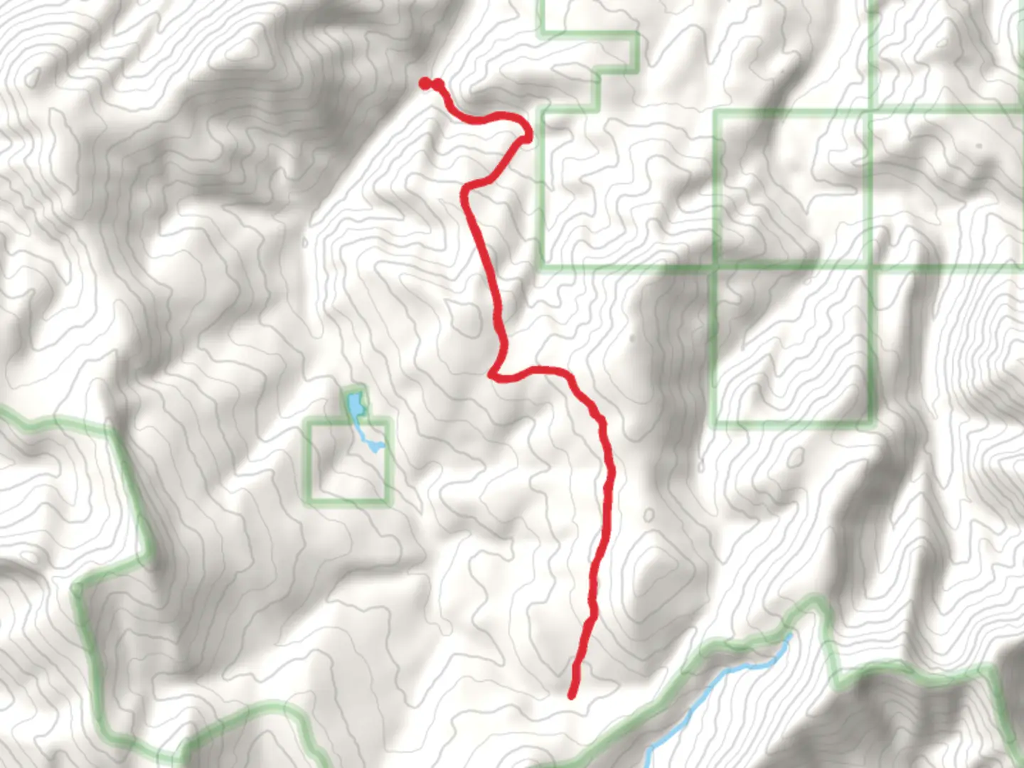 An image depicting the trail Castle Creek Trail and its surrounding area.