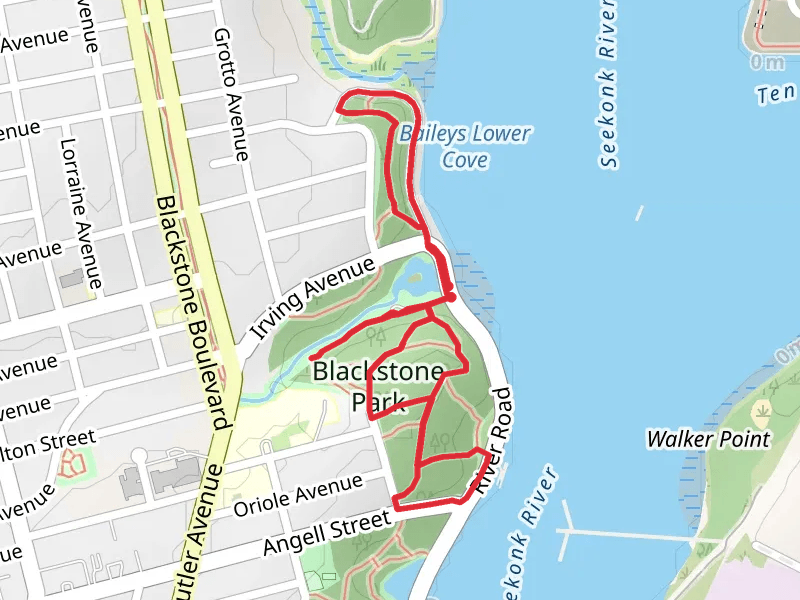 York Pond and Regatta Point Loop