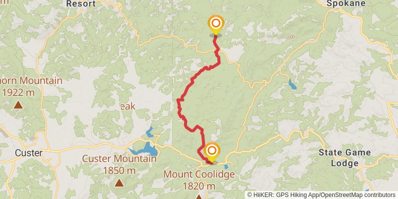Centennial Trail stage 3 Map