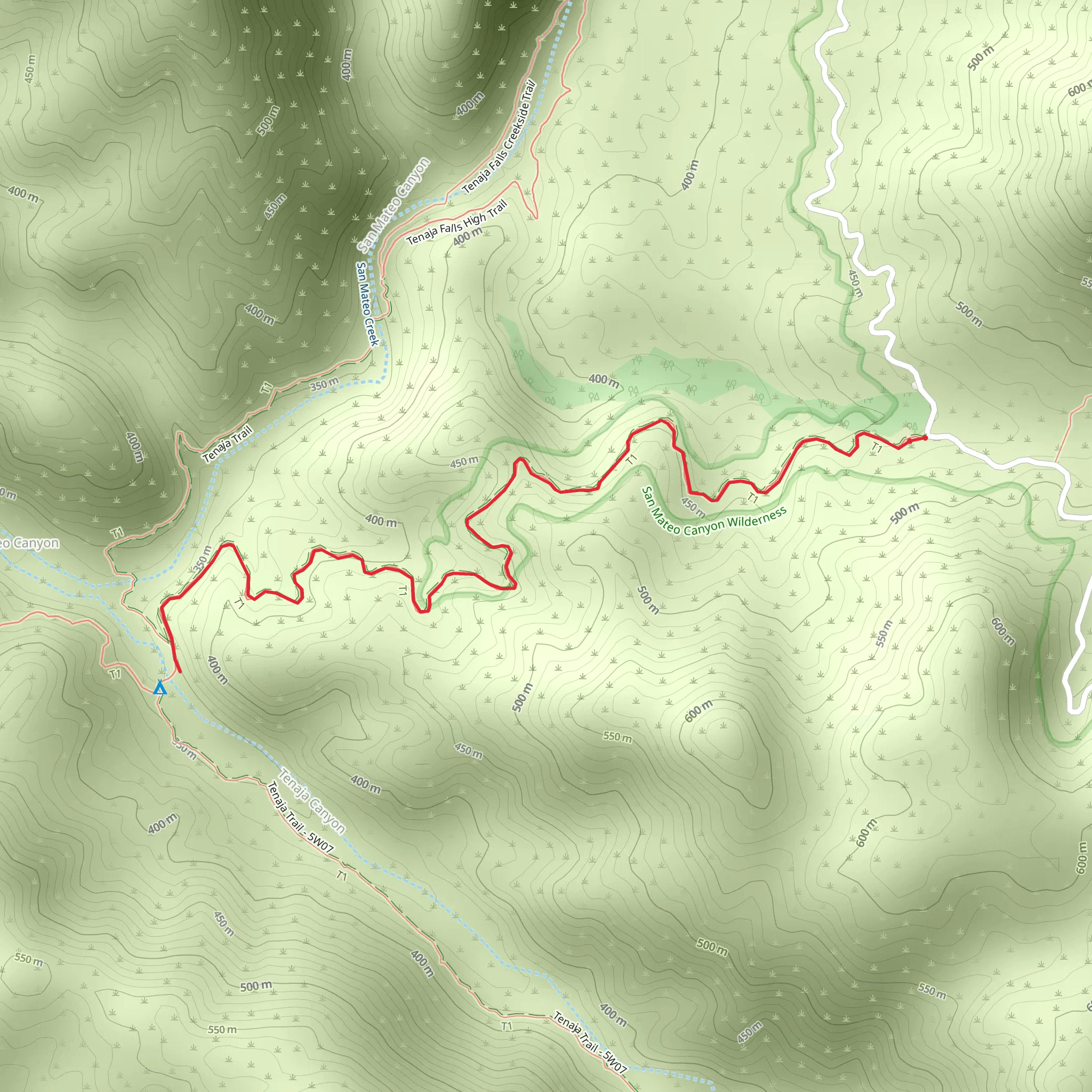 Fisherman's Camp Trail mobile static map