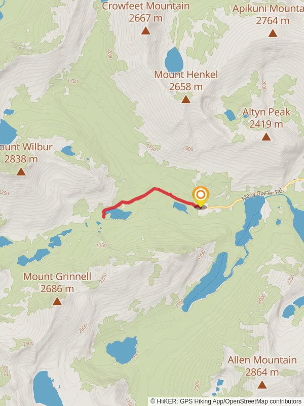 Fishercap Lake and Redrock Lake