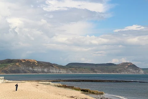 An image depicting the trail Circular Walk Around Lyme Regis and its surrounding area.