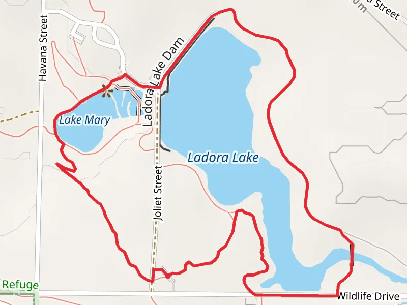 Ladora Lake and Lake Mary Loop