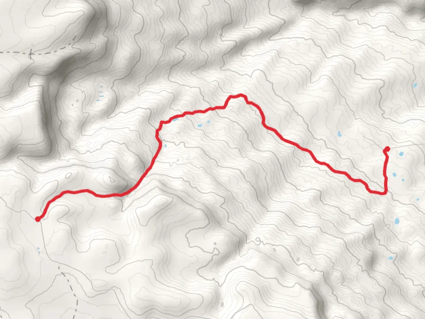 An image depicting the trail Harold’s Trail and its surrounding area.