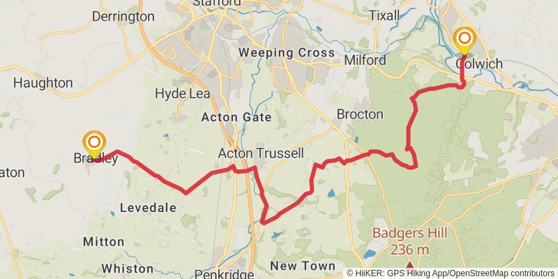 Sabrina Way stage 13 Map