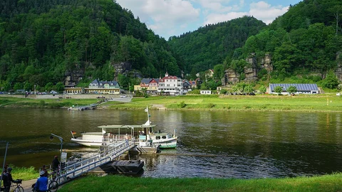 Zahnsgrund to Schmilka via Schrammsteinnaussicht and Kleine Bastei