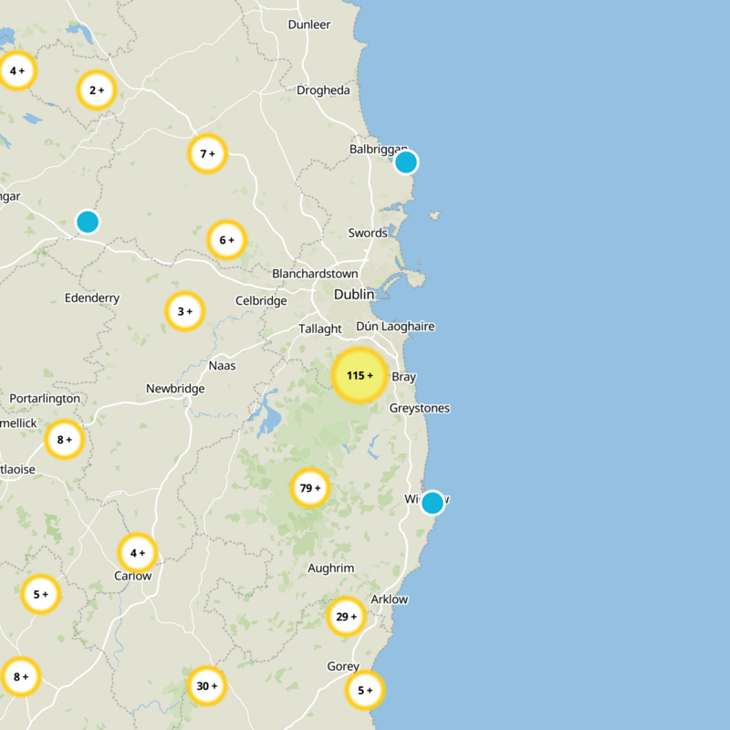 Glencullen Static Map
