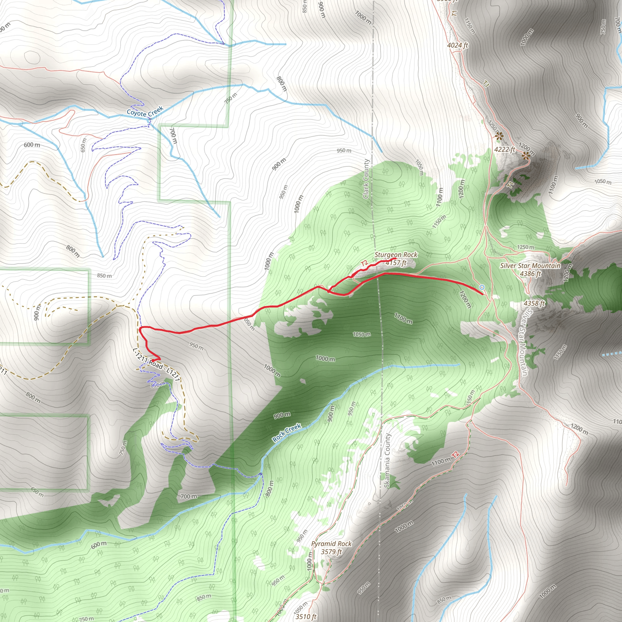 Sturgeon Trail mobile static map