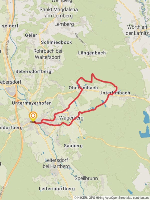 W6 Celtic Tree Loop Trail mobile static map