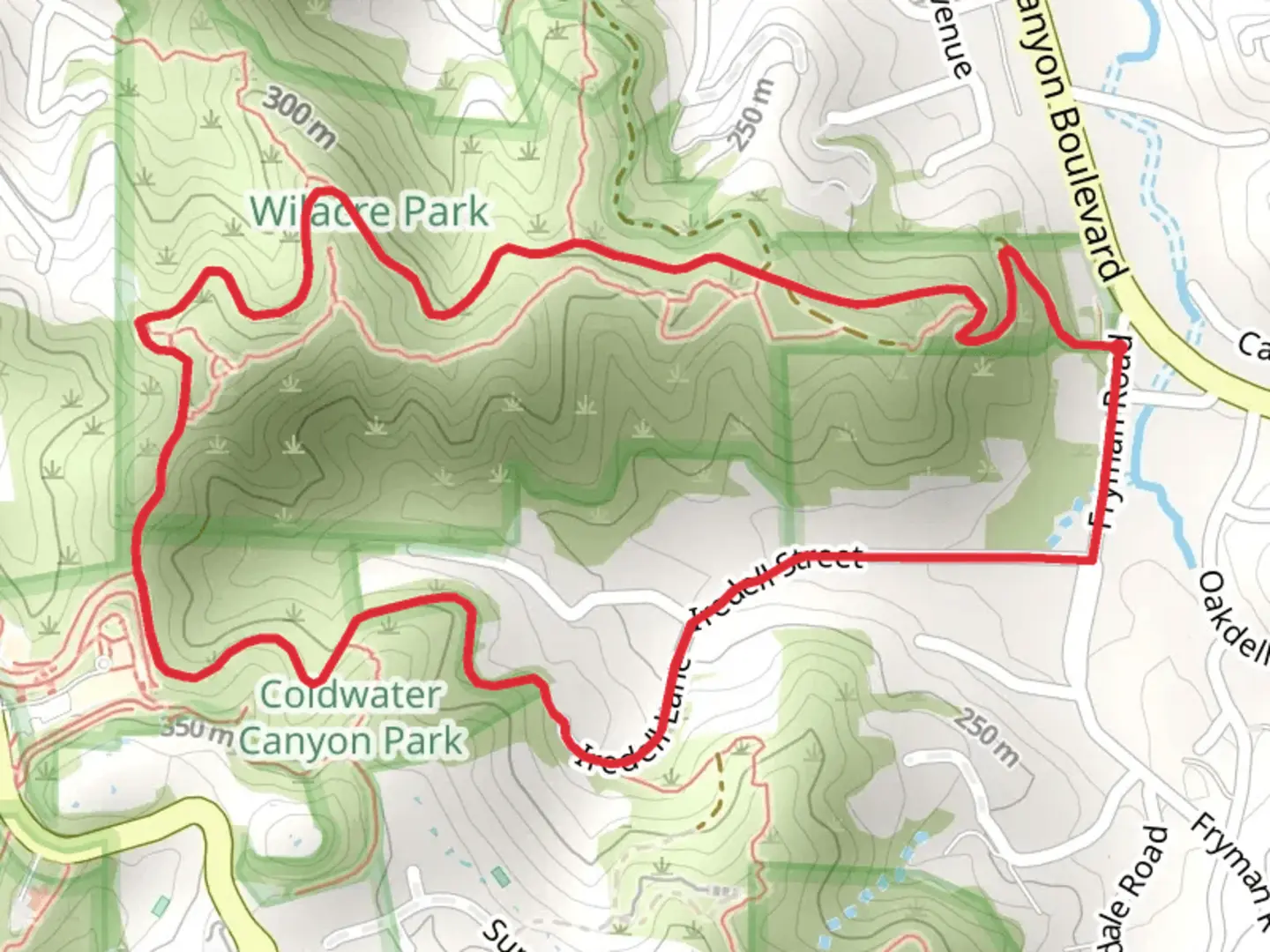 An image depicting the trail Betty B Dearing Loop Trail and its surrounding area.