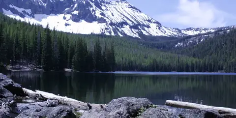 An image depicting the trail Strawberry Mountains Traverse and its surrounding area.