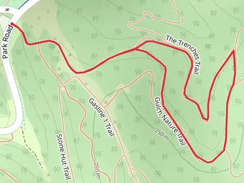 Gasline 1, Gulch Nature and The Trenches Loop Trail