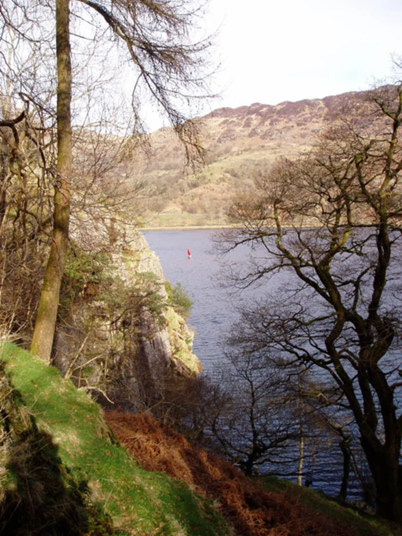 An image depicting the trail Llyn Gwynant Loop and its surrounding area.