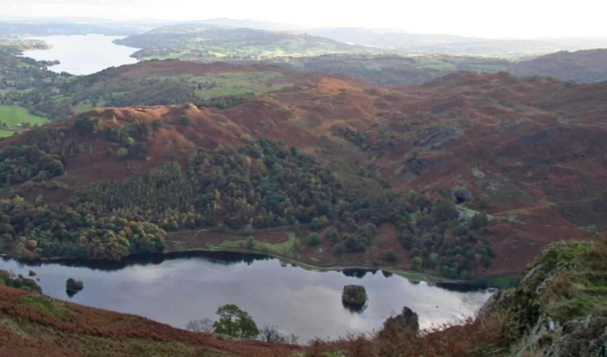 Loughrigg Fell and Rydal Cave Loop from Rydal Water