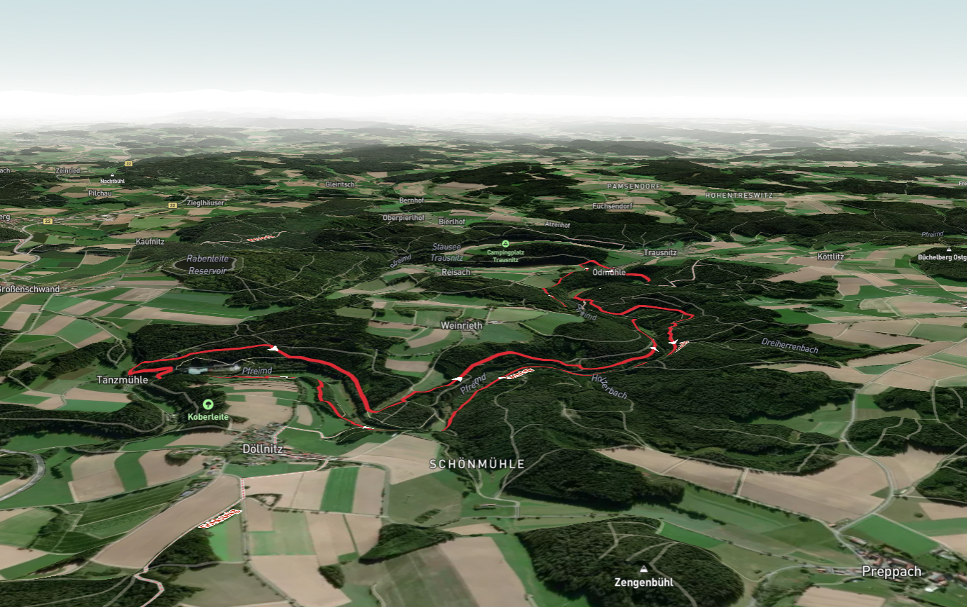 Pfreimd via Pfreimdtal Uferpfad