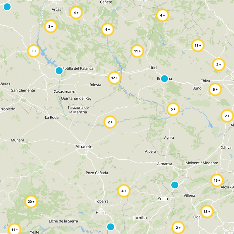 Abengibre Static Map