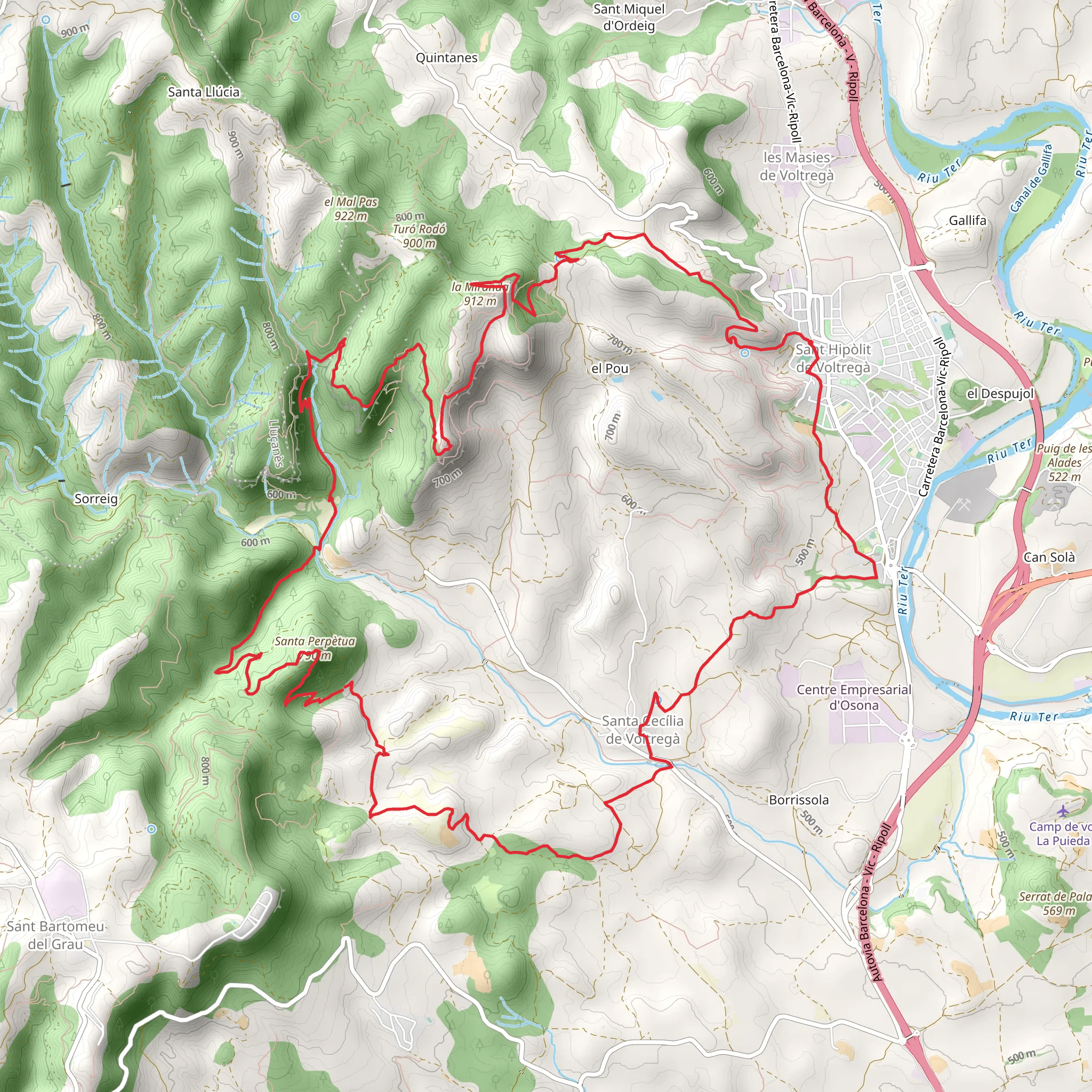 Voltrega Trail PR C 49 mobile static map