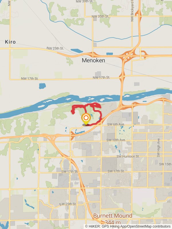 Kaw River Red Loop Trail