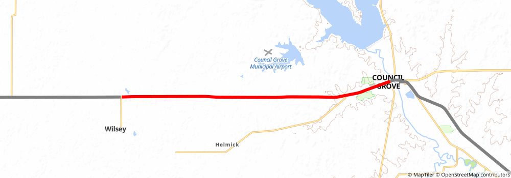 American Discovery Trail South Route stage 176 Map