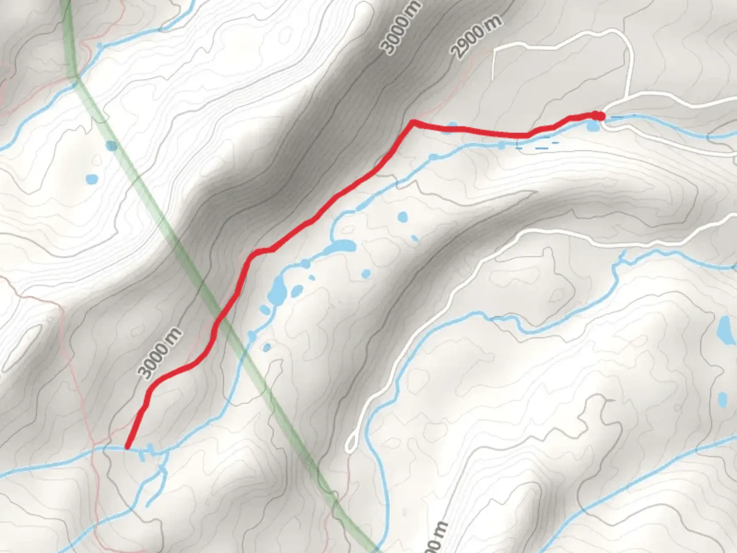 An image depicting the trail Pebble Creek Trail and its surrounding area.