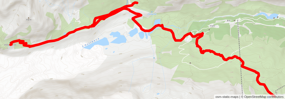 High-Altitude Trail stage 2 Map