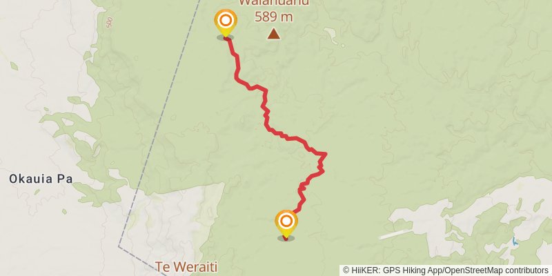 North - South Track stage 5 Map