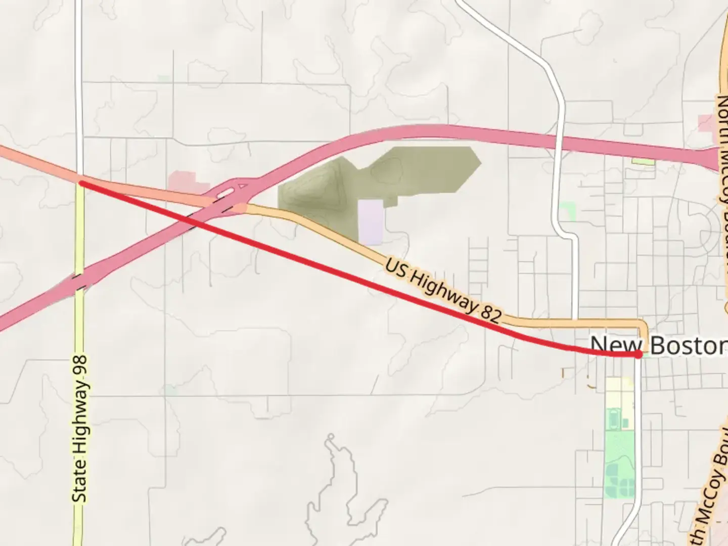 An image depicting the trail Northeast Texas Trail and its surrounding area.