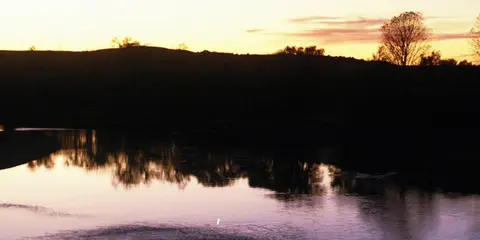 An image depicting the trail Chief Standing Bear and Blue River Rail Trail and its surrounding area.