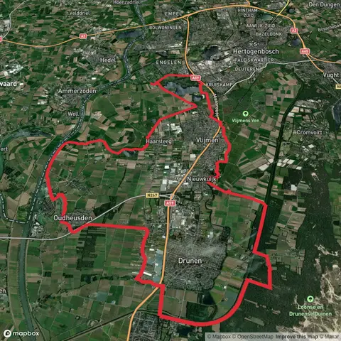 Meerheuvelpad, Limietpad and Heusdenseweg Loop