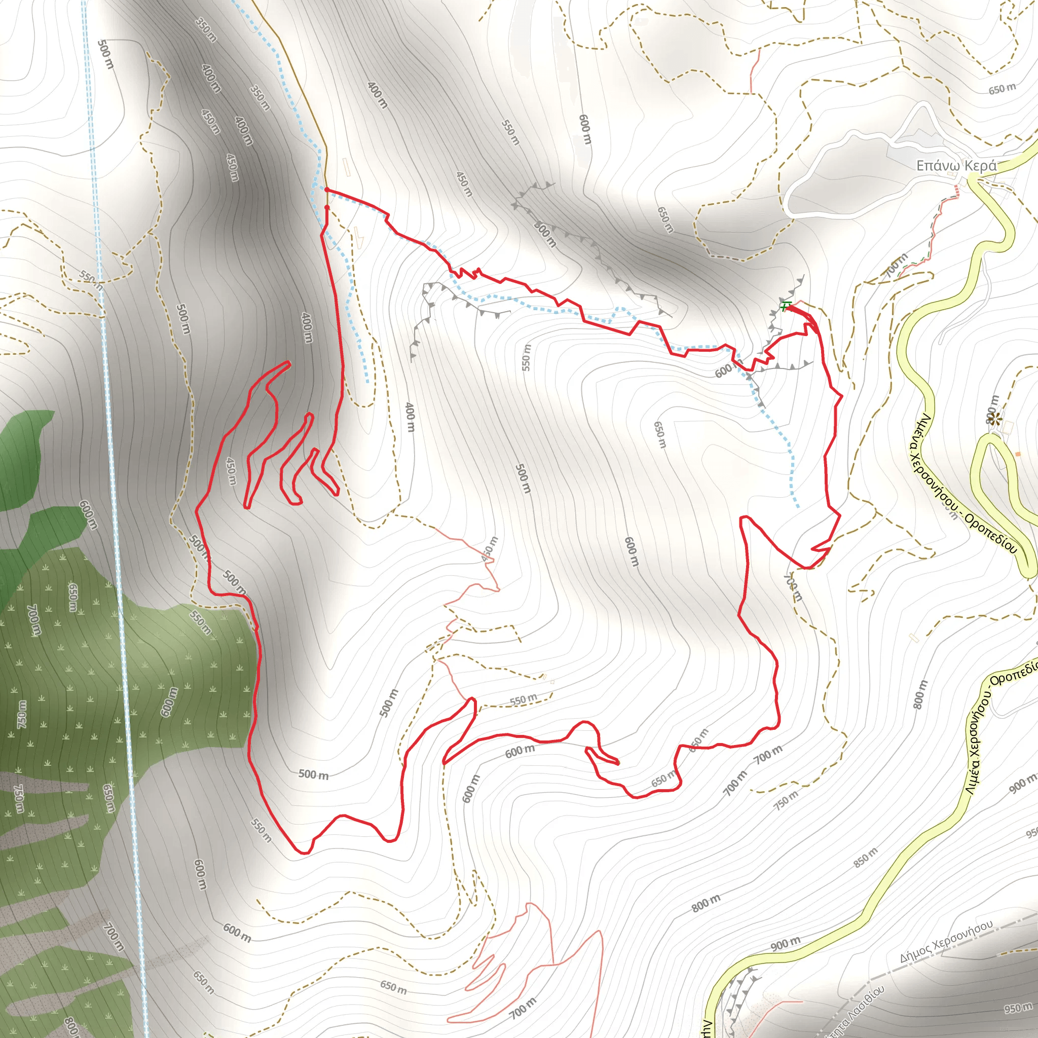 Roza Gorge mobile static map