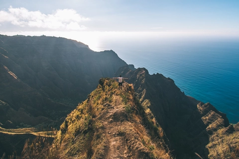 An image depicting the trail Nualolo Cliff Trail via Awa'awapuhi Trail and its surrounding area.