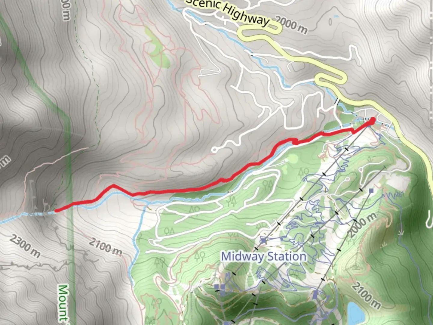 An image depicting the trail Stewart Falls Lower Trail and its surrounding area.