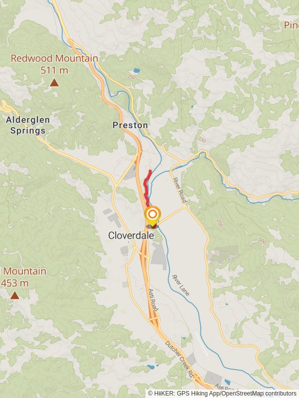 Cloverdale River Park - Makahmo Trail