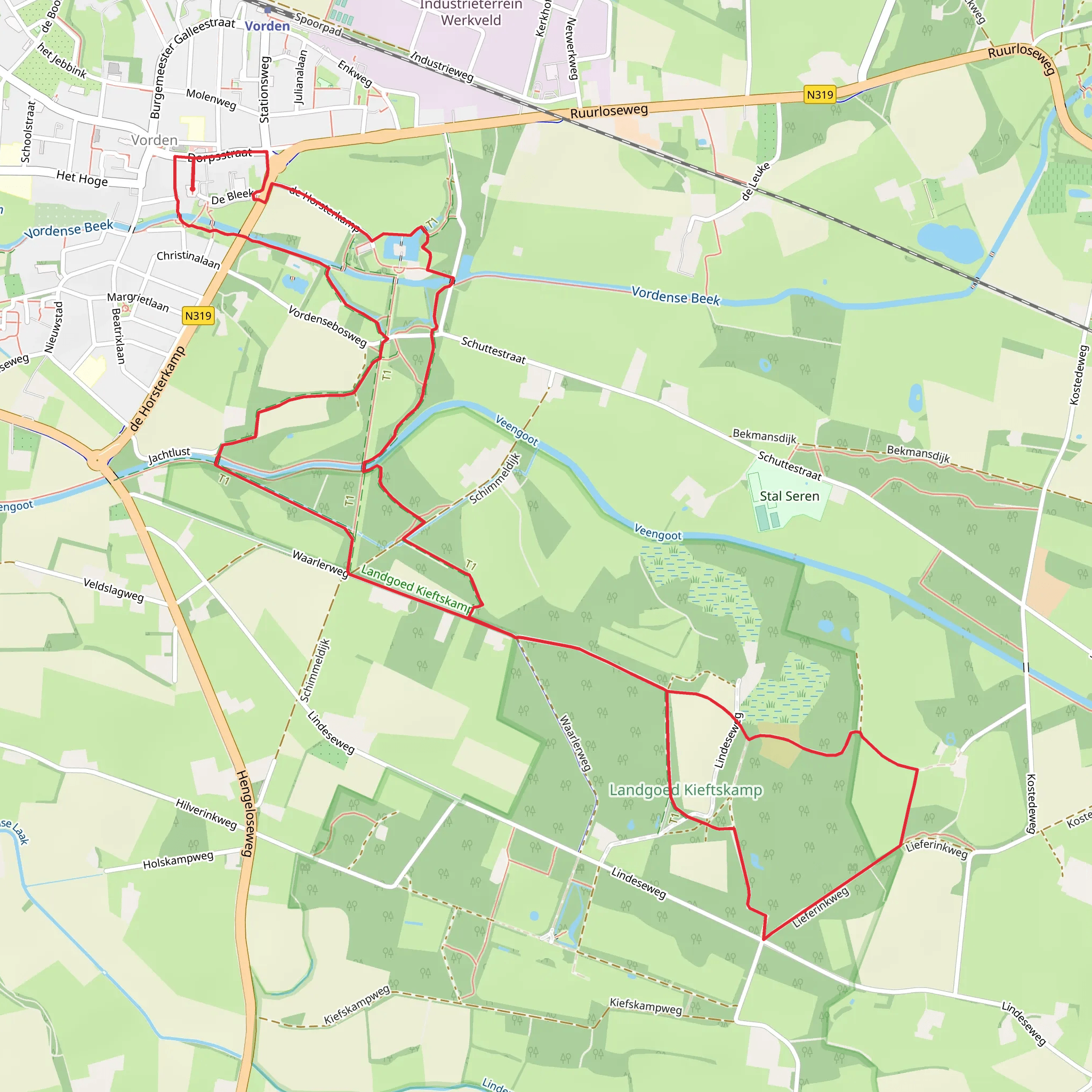 Lokaal Vorden Loop mobile static map