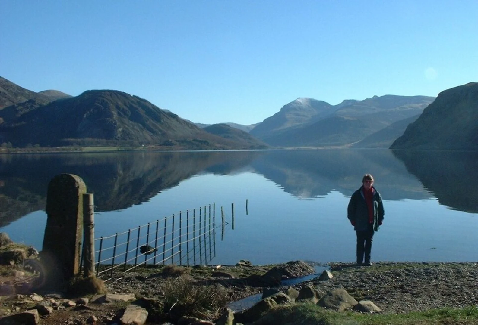 An image depicting the trail River Liza Loop from Ennerdale Water and its surrounding area.