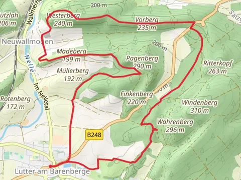 Lutter an Barenberge to Vorberg Loop