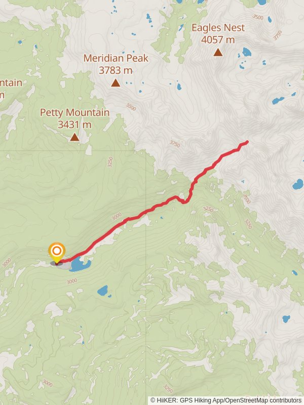 Upper Piney and Knee Knocker Saddle Trail