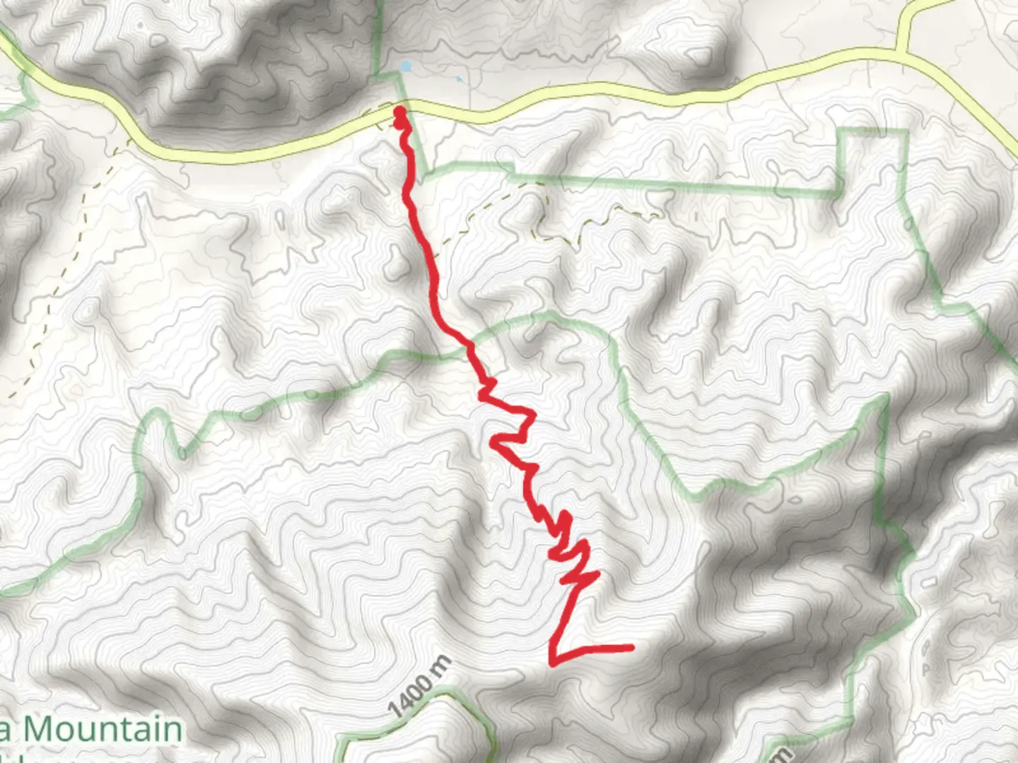An image depicting the trail Limestone Cove Trail and its surrounding area.