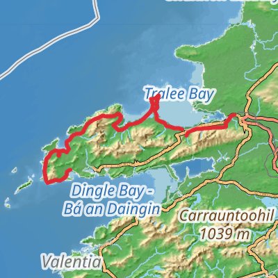 Dingle Way 9-Day Gentle Tour (Hillwalk Tours) mobile static map