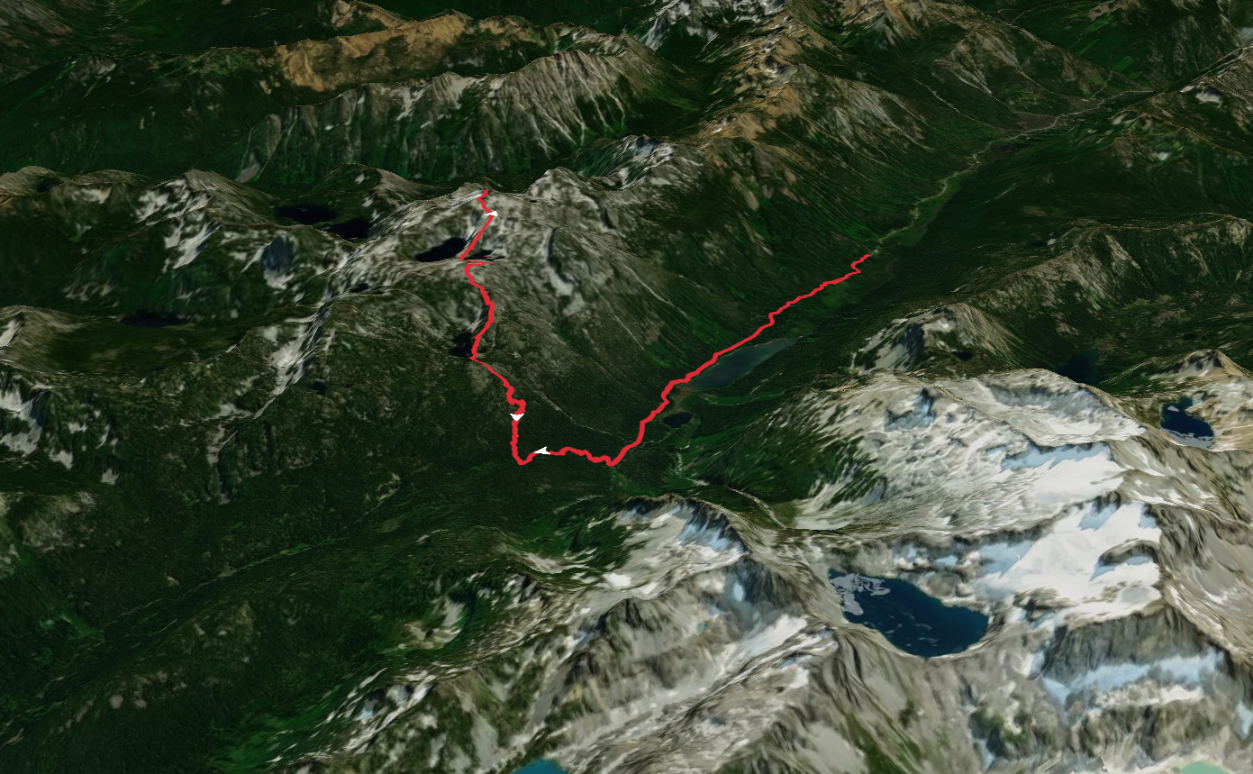 Robin Lakes Trail and Granite Mountain