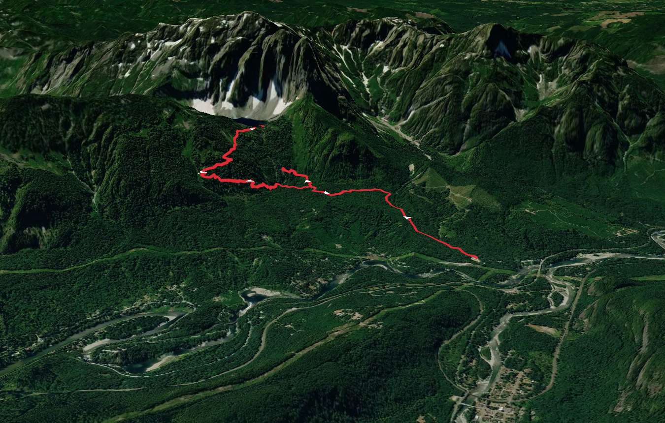 Lake Serene and Bridal Veil Falls Trail