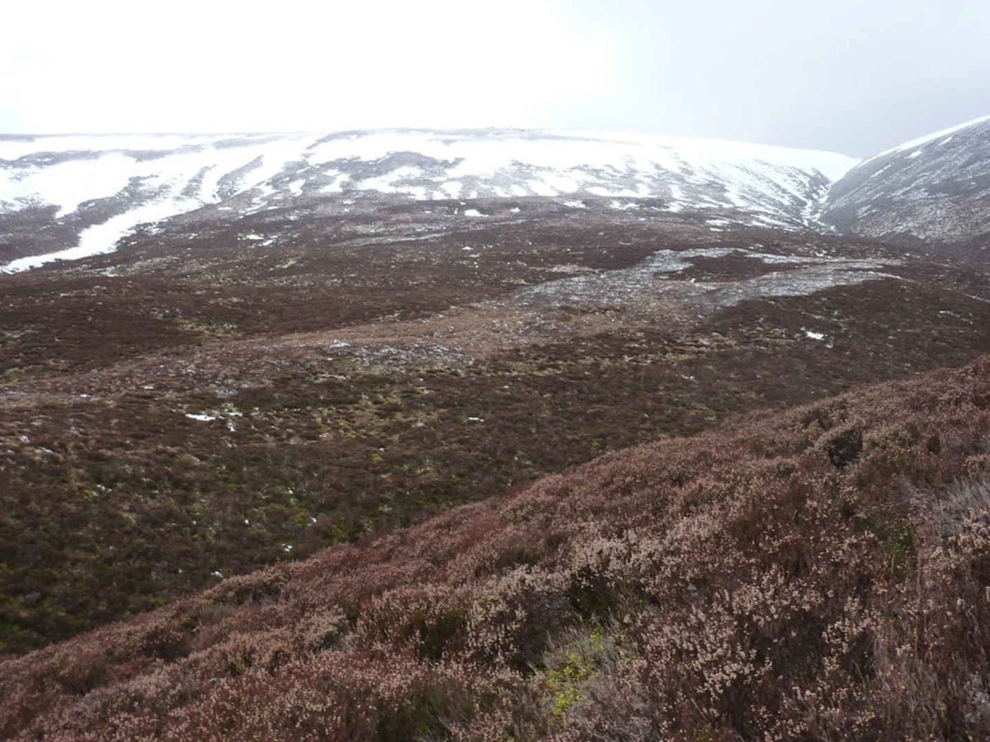 An image depicting the trail Hills of Cromdale from Ballantruan and its surrounding area.
